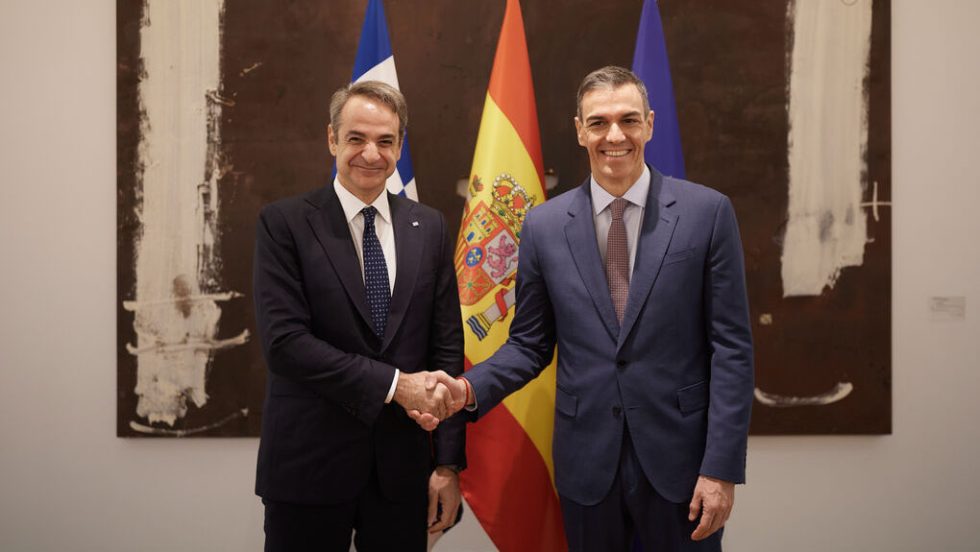kyriakos - pedro sanchez